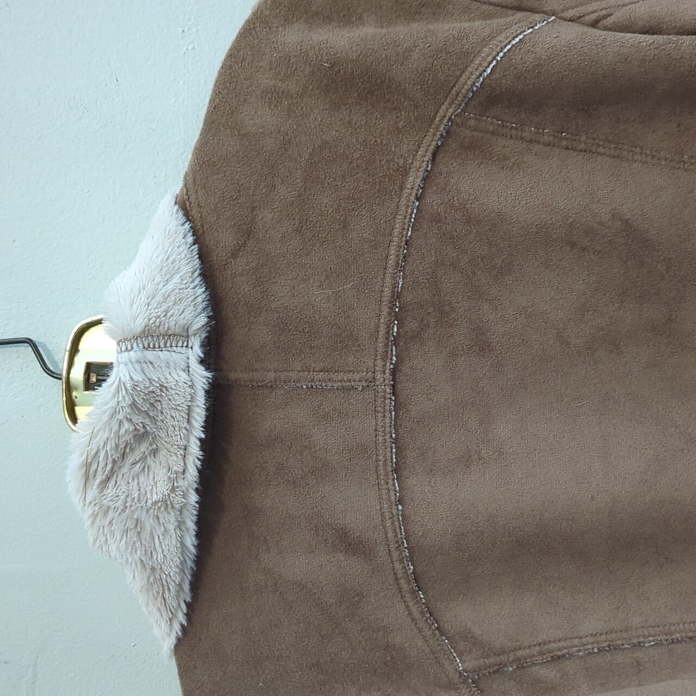 Faux/vegan suede jacket lovestitch large - Picture 13 of 13